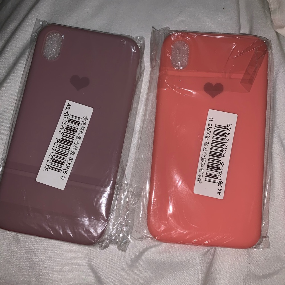 Coral pink iPhone XR Case
